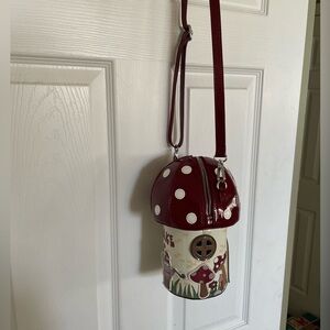 Mushroom Dweller Crossbody Bag NWOT